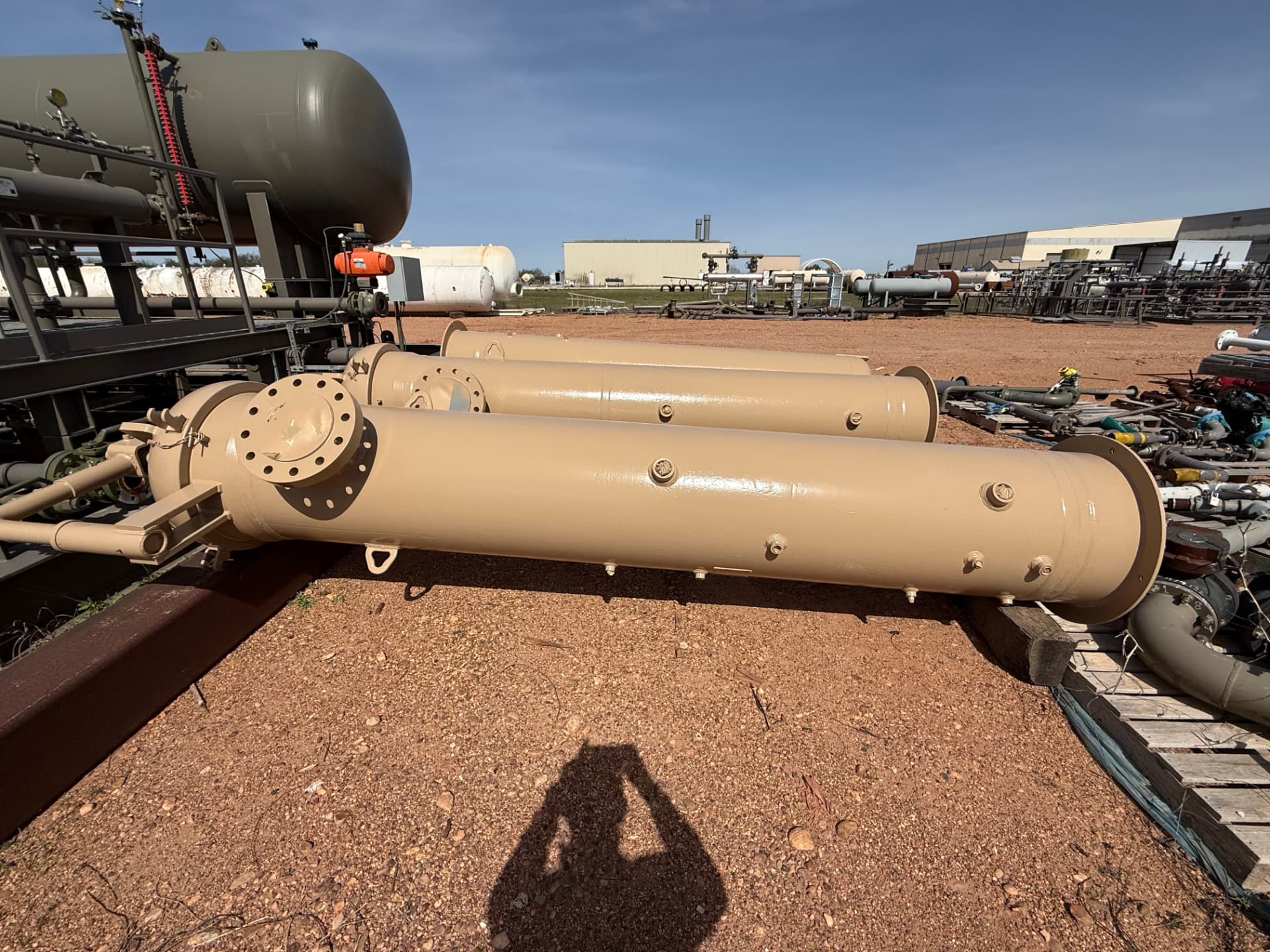 Coalescing filter separators refurbished outdoor